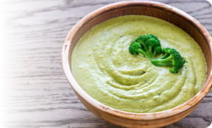 Puré de brócoli y papas